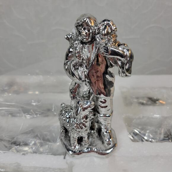 VTG Towle Christmas Nativity Set 14 Pcs Silver Plated Christmas Decor 4005374 - Picture 1 of 15